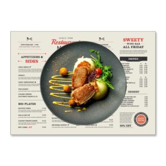 Placemats personalised