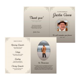 Funeral cards