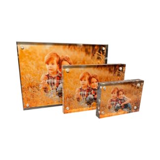 Acrylic photo frame