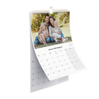 Personalized wall calendar